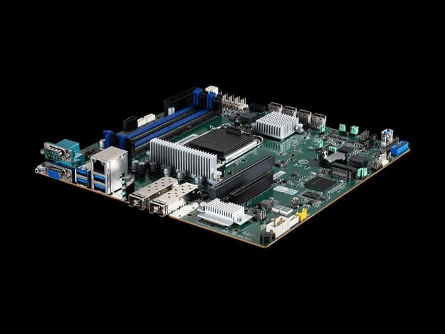MSI D1505GB2N-25G-HE uATX Motherboard, Single socket, LGA1700, Intel® Xeon® E-2400, C266 PCH.