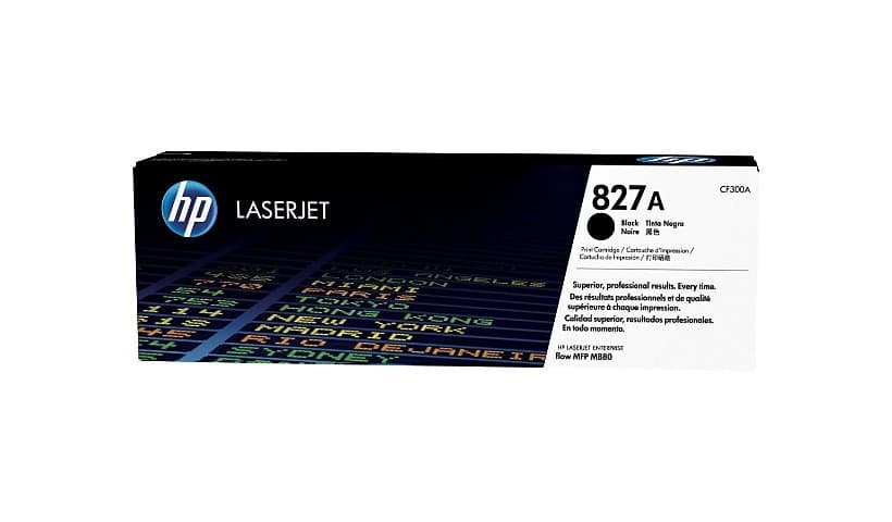 HP 827A (CF300A) Original Standard Yield Laser Toner Cartridge-Single Pack-Black-1 Each