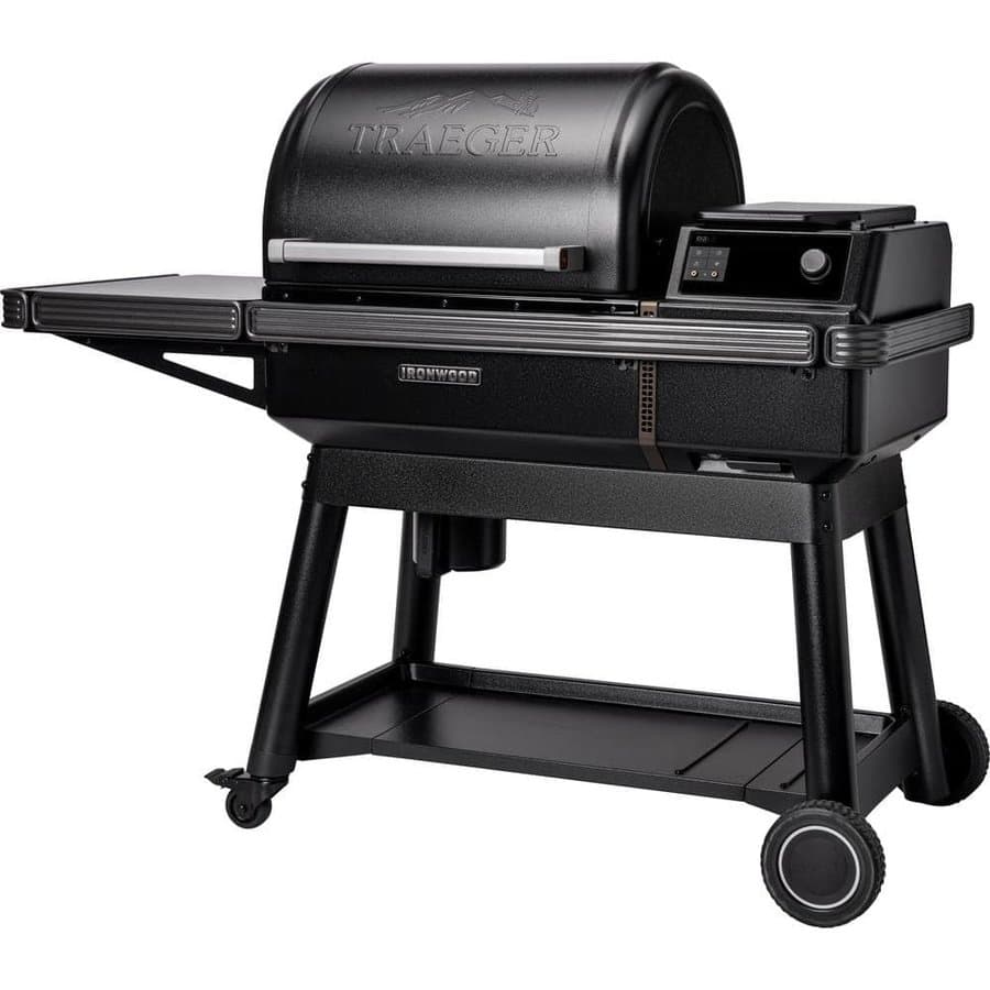 Traeger Ironwood Wi-Fi Pellet Grill and Smoker in Black