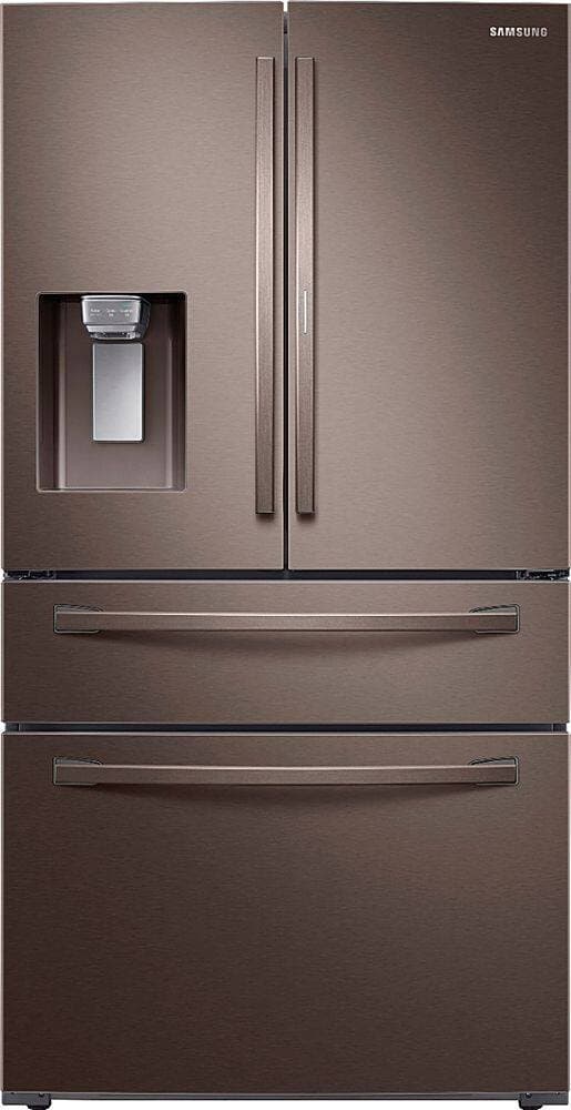 22.4 Cu. Ft. 4-Door French Door Counter-Depth Refrigerator with Food Showcase