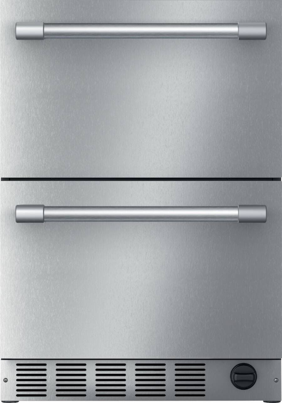 4.3 Cu. Ft. Built-in Double Drawer Under-Counter Refrigerator/Freezer with Professional Series Handle