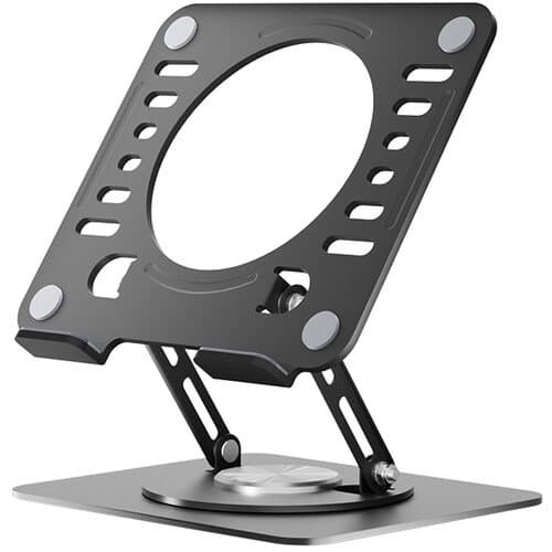 Uncaged Ergonomics Swivel Laptop Stand 2.0 (Black)
