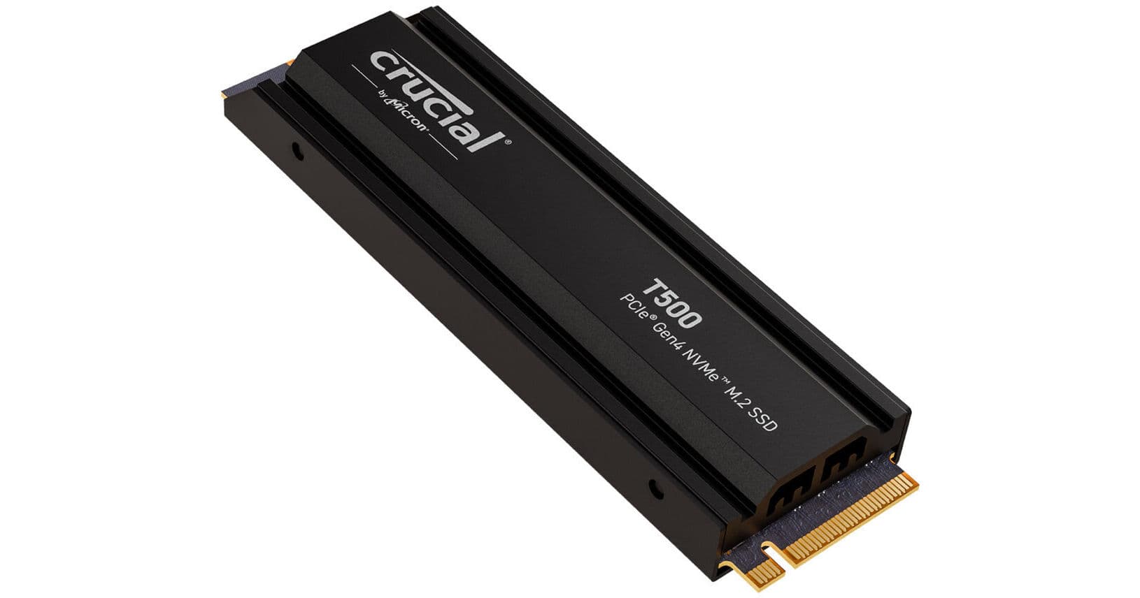 Crucial 1TB T500 PCIe 4.0 x4 M.2 Internal SSD with Heatsink