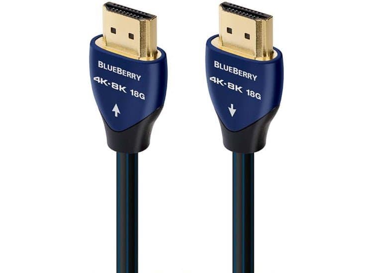 AudioQuest 5 Meters (16.4 Feet) BlueBerry HDMI 2.1 Cable