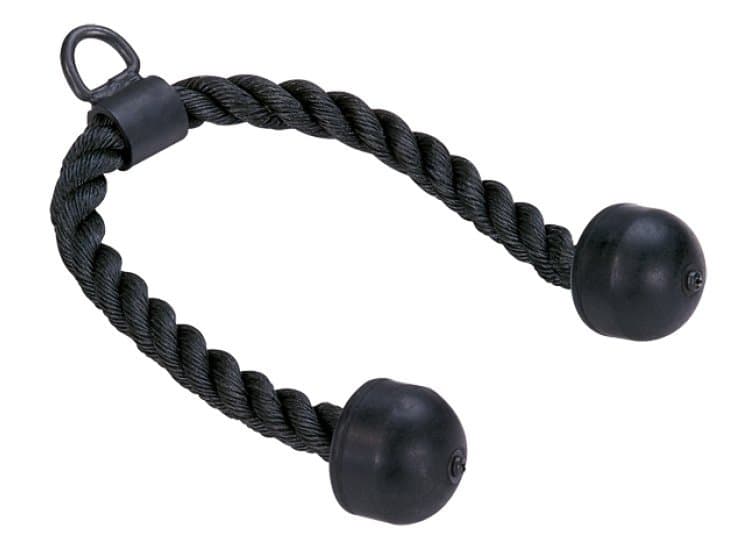 Body-Solid Black Triceps Rope
