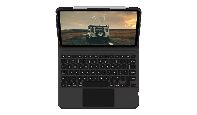 UAG Keyboard/Cover Case (Folio) for 10.9" Apple iPad (10th Generation) Tablet-Black, Ash