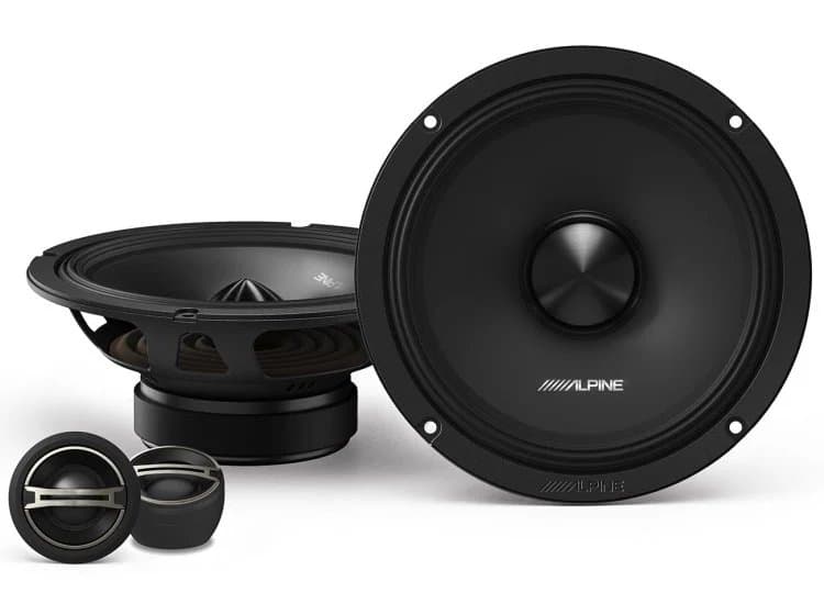 Alpine DM-Series 6.5-Inch Component 2-Way Speaker Set (Pair)