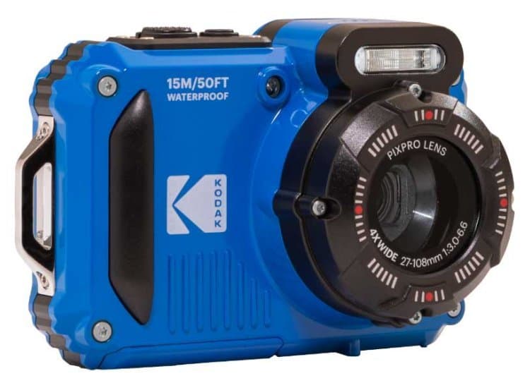 KODAK PIXPRO WPZ2 Waterproof Camera 16MP, Blue