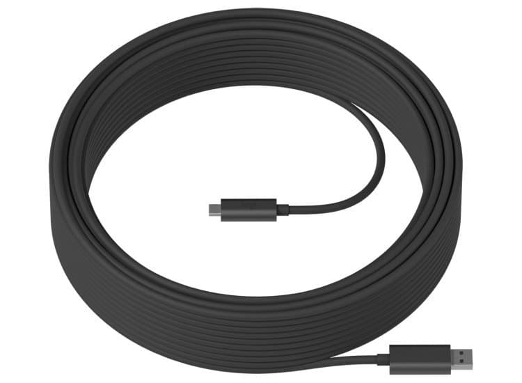 Logitech Strong USB Type A to USB Type C Cable 82 Ft.