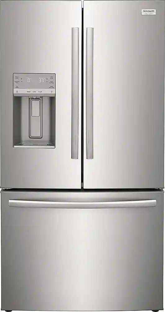 Frigidaire Gallery 28 Cu. Ft. Standard-Depth French Door Refrigerator 36-Inch Wide in Smudge-Proof Stainless Steel - GRFS2853AF