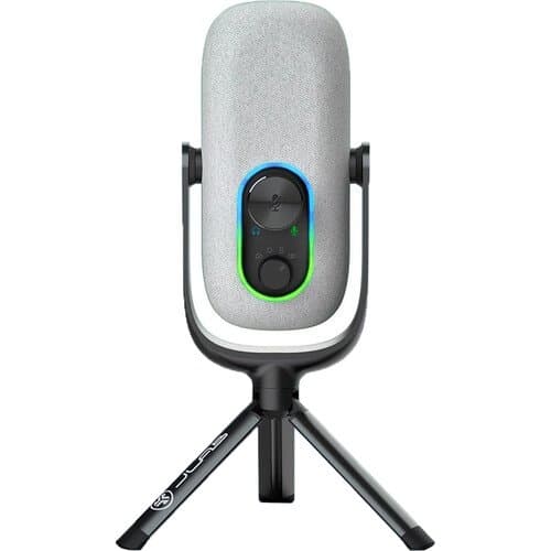 JLab JBuds Talk Gaming and Streaming USB Microphone (White)