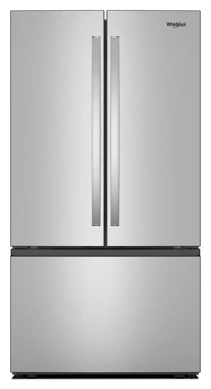 Whirlpool Standard-Depth 36-inch 3-Door French Door Refrigerator with Ice Maker