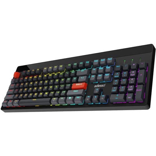Adesso EasyTouch 1300 Wireless RGB Backlit Mechanical Keyboard
