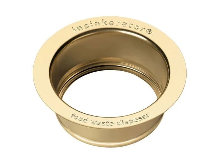 InSinkErator Sink Flange, French Gold