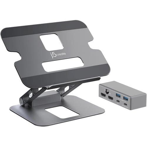 j5create Multi-Angle Dual HDMI Docking Stand