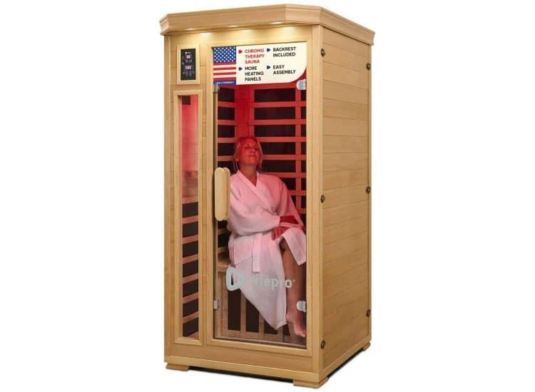 Lifepro RejuvaCure 1-Person Infrared Sauna