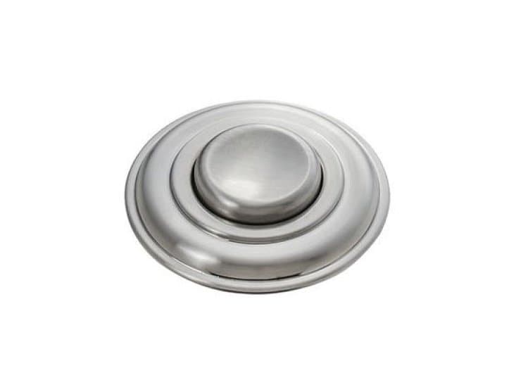 InSinkErator Vintage Air-Activated Switch-Button, Satin Nickel