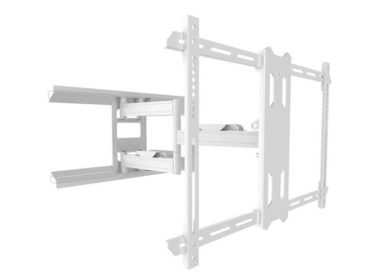 Kanto White Full Motion Mount For Flat Panel TVs 37" - 75"