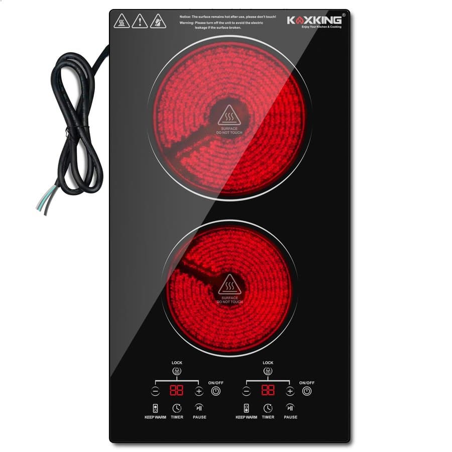 Built-in Sensor Touch 2 Burner Electric Cooktop 12 Inch 220-240v  (no Plug) DFQ2