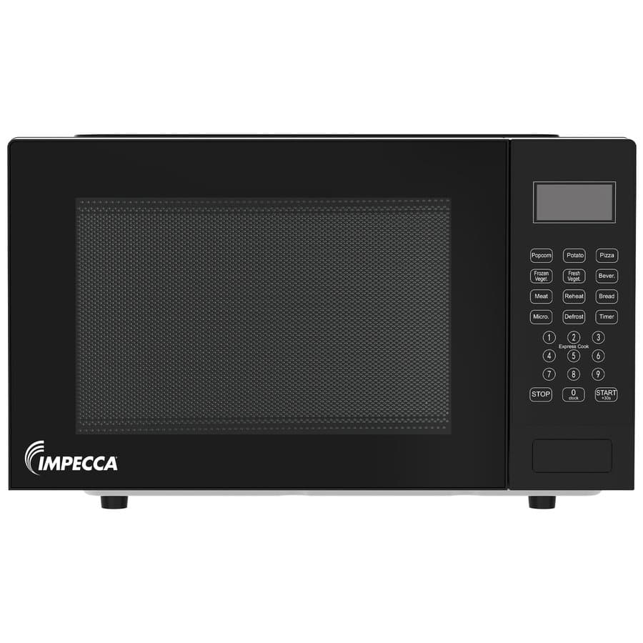 Impecca 0.9-cu ft 900 -Watt Countertop Convection Microwave ( Black )