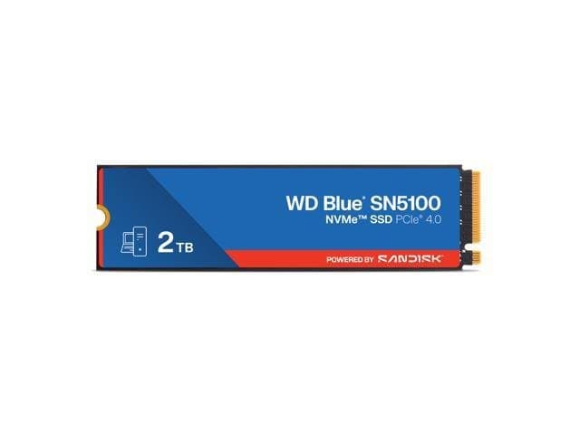 WD 2TB Blue SN5100 NVMe PCIe 4.0 Internal SSD