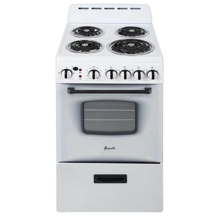Avanti 20" Electric Range White
