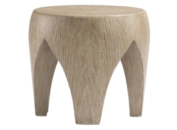 Bernhardt Neptune Outdoor Side Table, Sea Oat