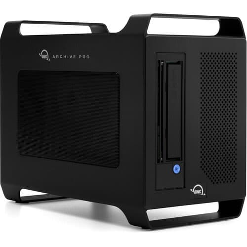 OWC Archive Pro LTO-9 Tape Storage Solution with 16TB Onboard Storage