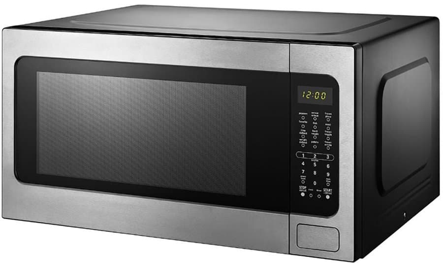 BLACK+DECKER 2.2-cu ft 1200 -Watt Countertop Microwave ( Stainless Steel )