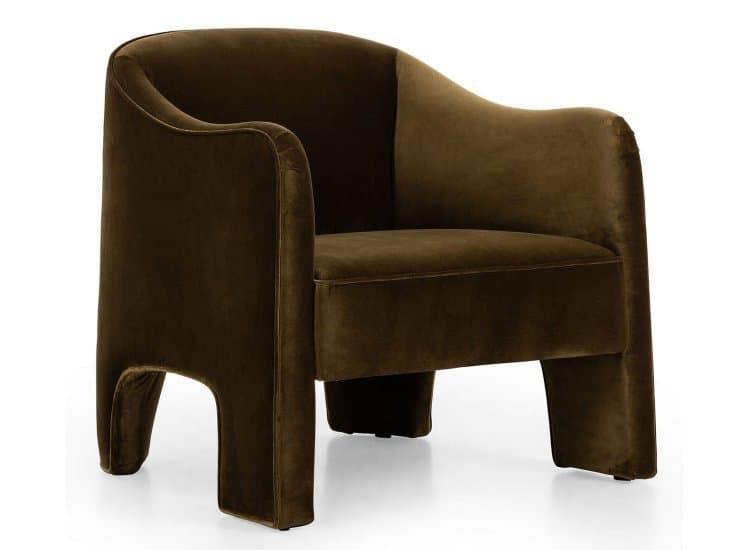 Four Hands Sully Chair, Surrey Moss Fabric