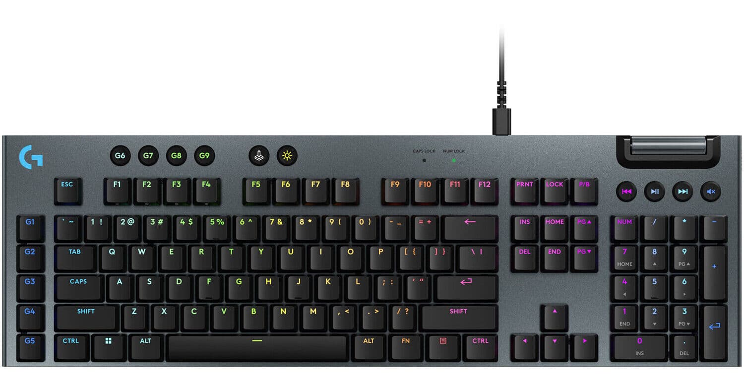 Logitech G G915 X Wired RGB Mechanical Gaming Keyboard (GL Linear)