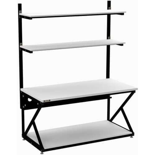 Kendall Howard Performance 200 Series LAN Station/Workstation (60", Folkstone)