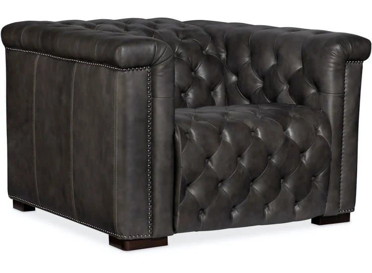 Hooker Furniture Living Room Savion Grandier Power Recliner W/ Power Headrest