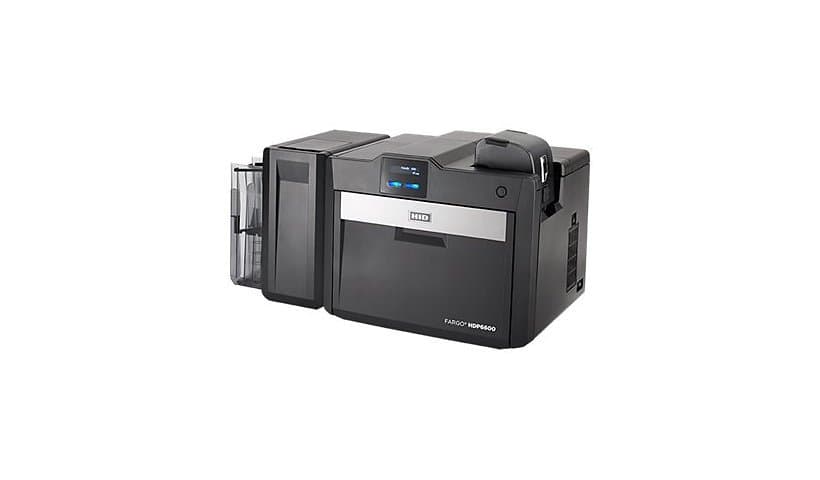 Fargo HDP 6600-plastic card printer-color-dye sublimation/thermal resin