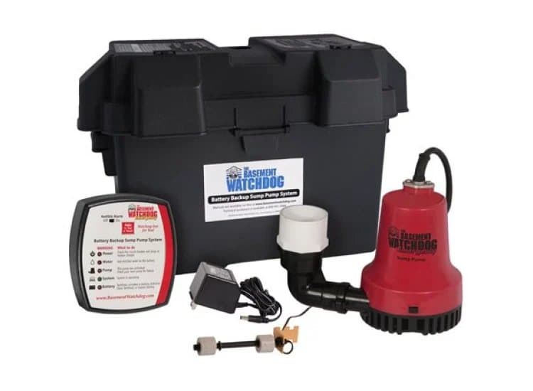 Basement Watchdog Emergency Battery Operated Backup Sump Pump-BWE