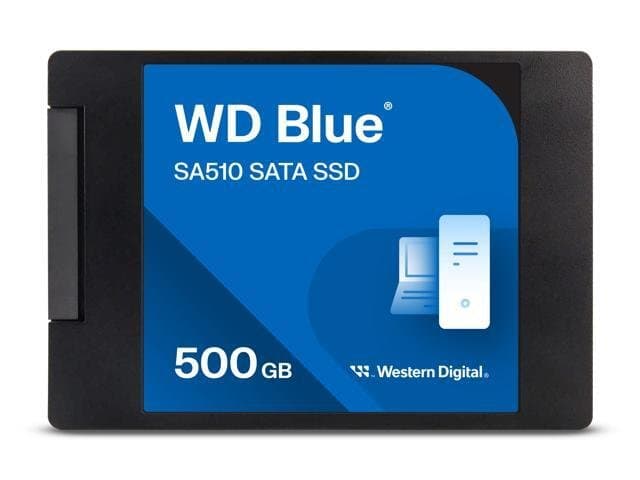 WD Blue 500GB SA510 2.5" Internal Solid State Drive SSD-WDS500G3B0A