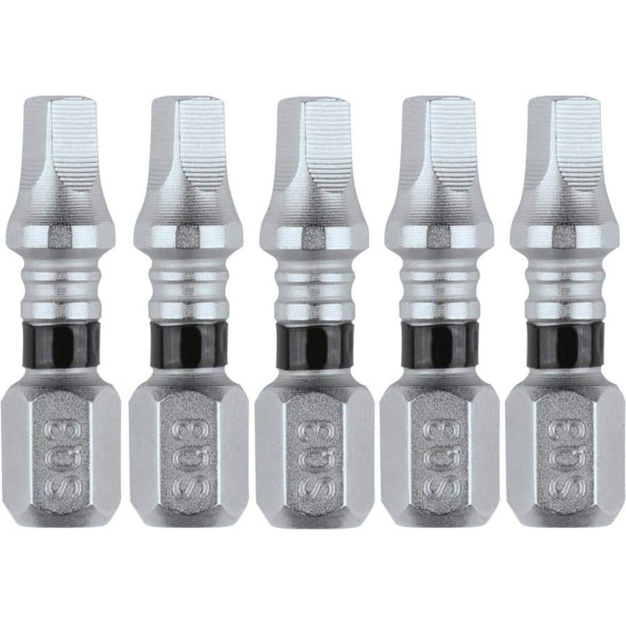 Impact XPS #3 Square 1 in. Insert Bit 5-Pack)