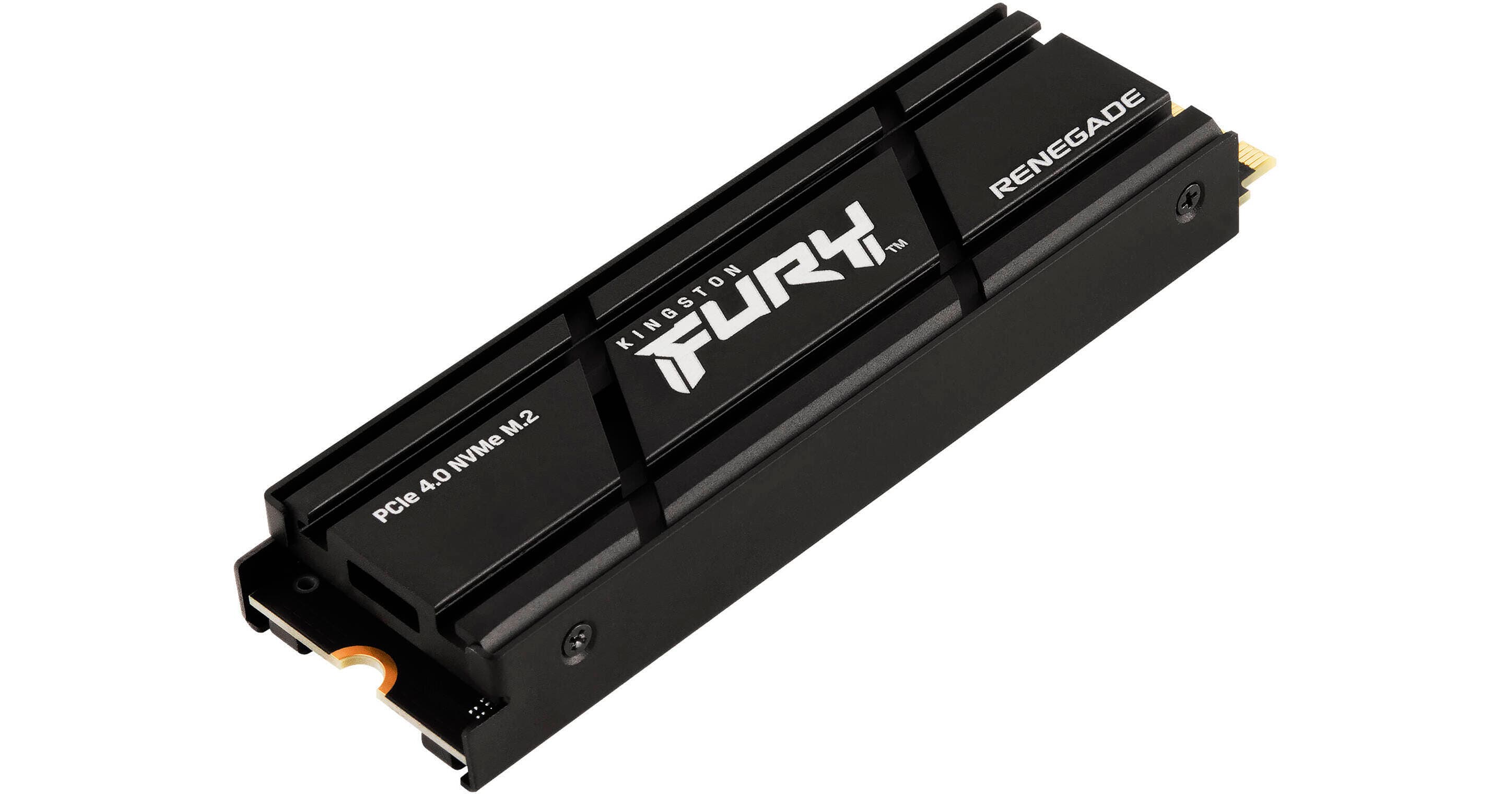 Kingston 2TB FURY Renegade PCIe 4.0 NVMe M.2 Internal SSD with Heatsink