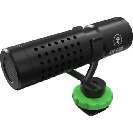 Mackie EM-93M Compact Cardioid Condenser Microphone for Camera and Smartphones