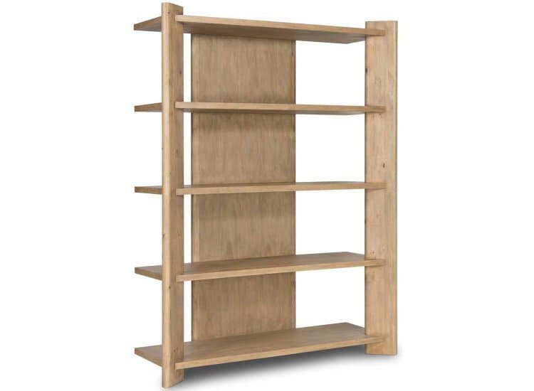Four Hands Edmund Bookcase, Smoked Pine