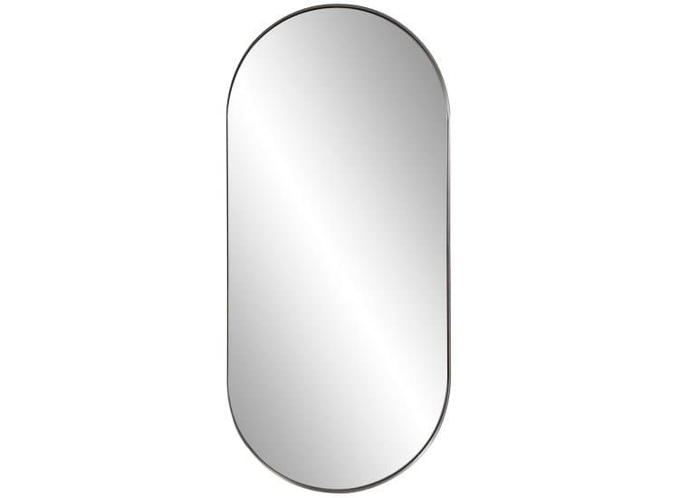 Howard Elliott Capsule Mirror, Brushed Silver