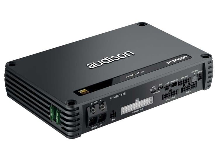Audison Forza 1080W 12-Channel D-Class Amplifier with 14 CH DSP