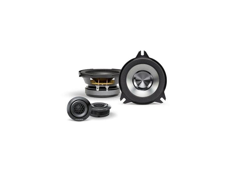 Alpine BassRev 4-Inch Component Speaker Set