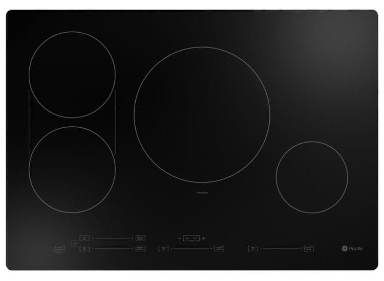 GE Profile Profile 30" Induction Cooktop Black