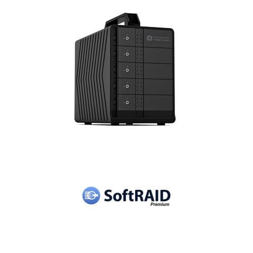 Oyen Digital Fortis 5C 80TB 5-Bay USB 3.2 Gen 2 External Drive Array (5 x 16TB)
