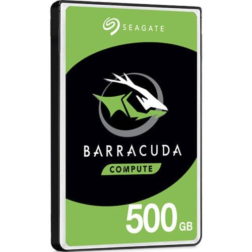 Seagate 500GB BarraCuda Compute 5400 rpm SATA 2.5" Internal HDD