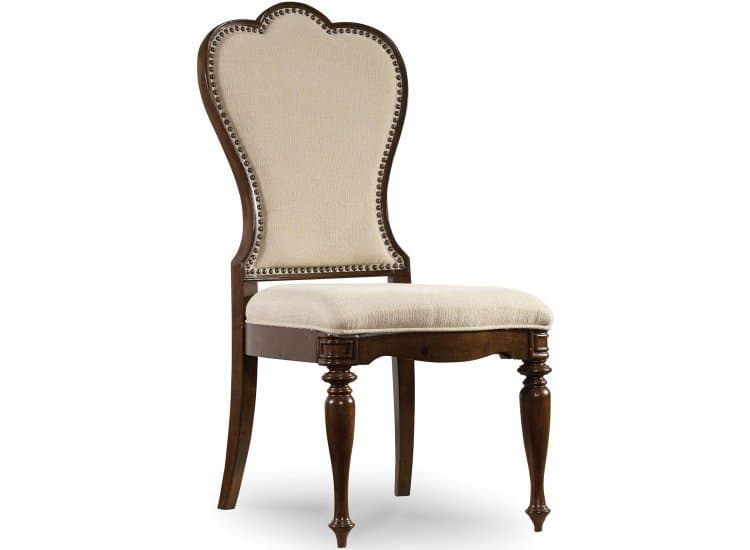 Hooker Furniture Rich Traditional Mahogany Dining Room Leesburg Upholstered Side Chair