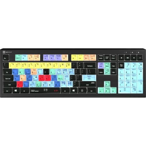 Logickeyboard ASTRA 2 Backlit Keyboard for Steinberg Cubase & Nuendo (Windows, US English)