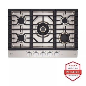 LG STUDIO 30 Inch Gas Cooktop
