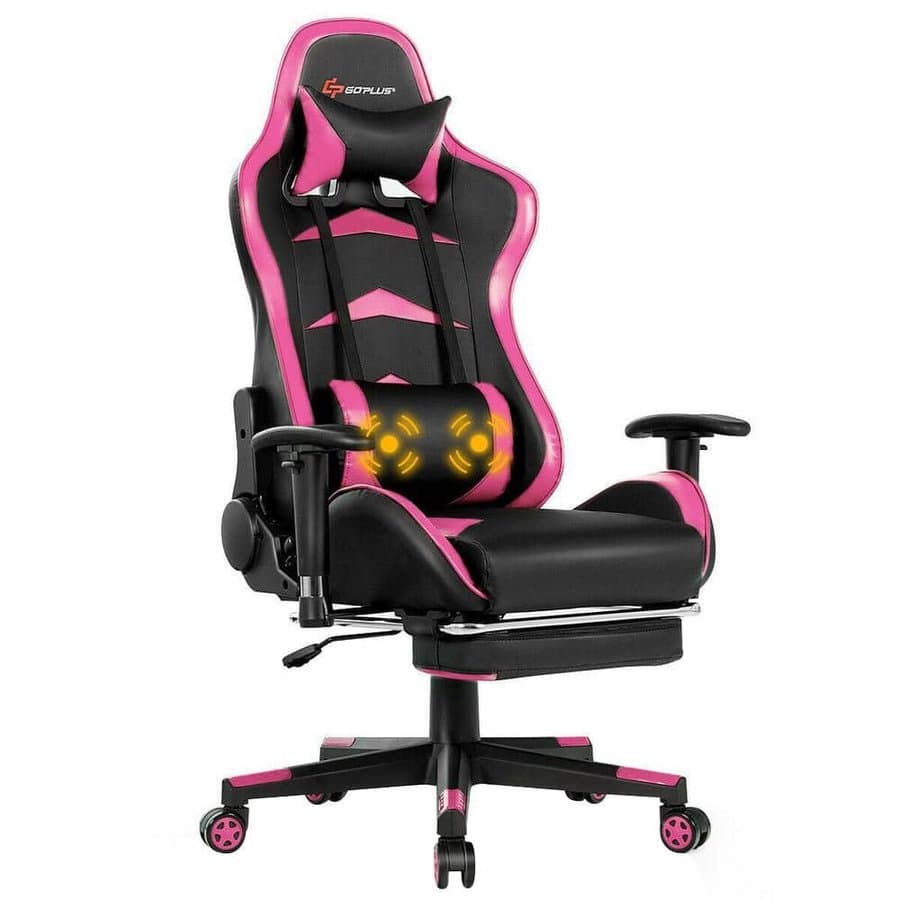Boyel Living Gaming Chair with Lumbar Support and Massage